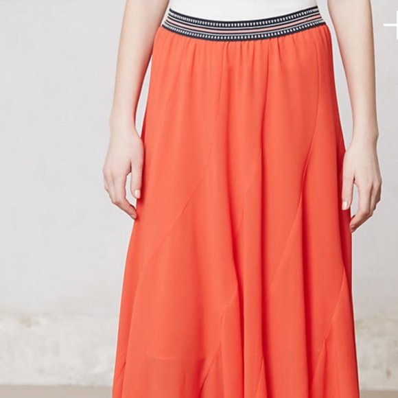 Anthropologie Dresses & Skirts - Anthropologie - Coral Maxi Skirt
